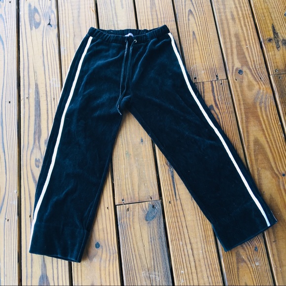 90’s Hale Bob Velour Track Pants-14 - Picture 1 of 3